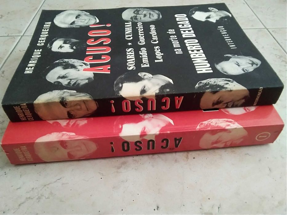 Acuso! de: Henrique Cerqueira (2 Vols.) Obra Completa.