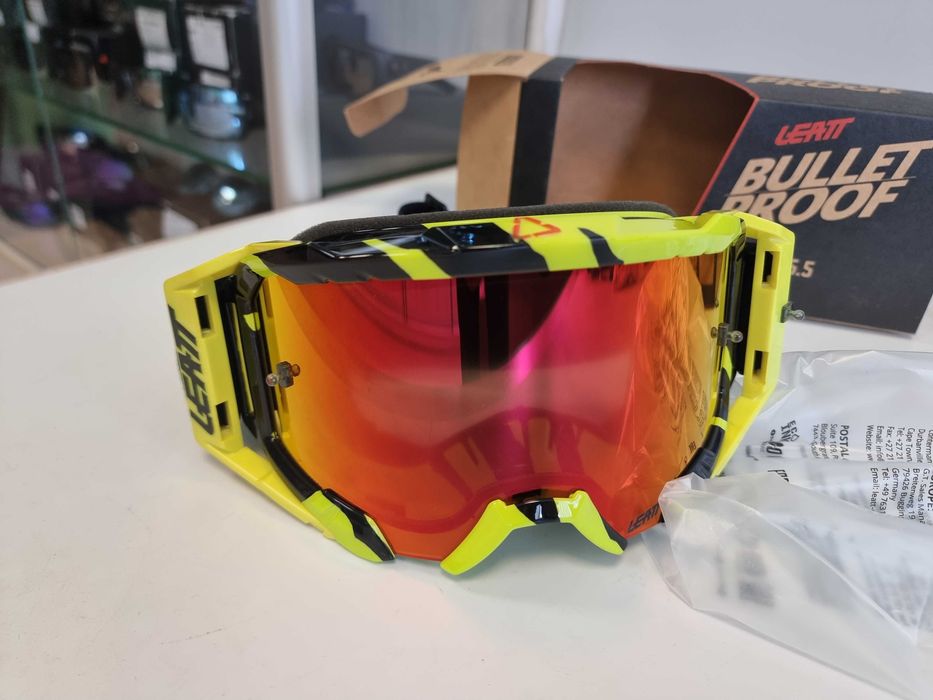 Маска очки для мотокросса мотоокуляри LEATT Velocity 4.5 5.5 6.5 різні