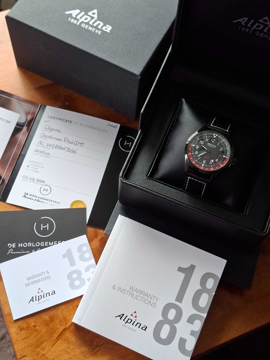 Zegarek męski Alpina Startimer Pilot GMT