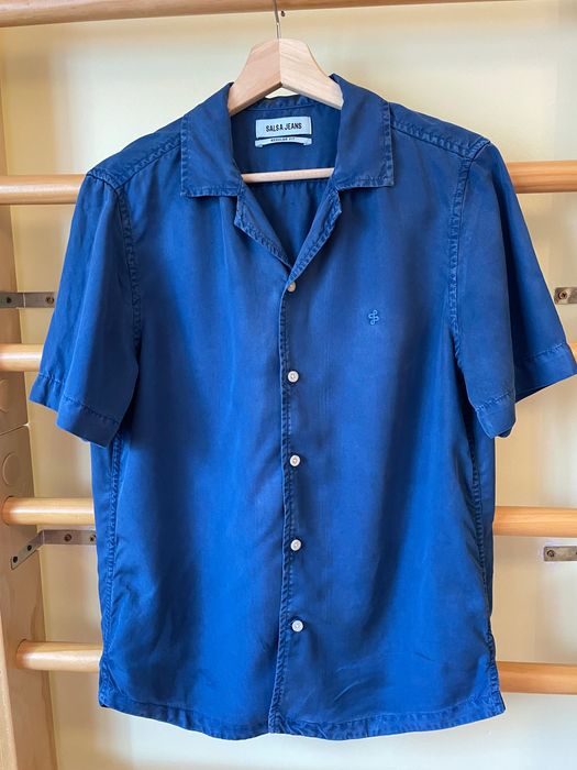 Salsa Camisa homem tamanho S manga curta Verão