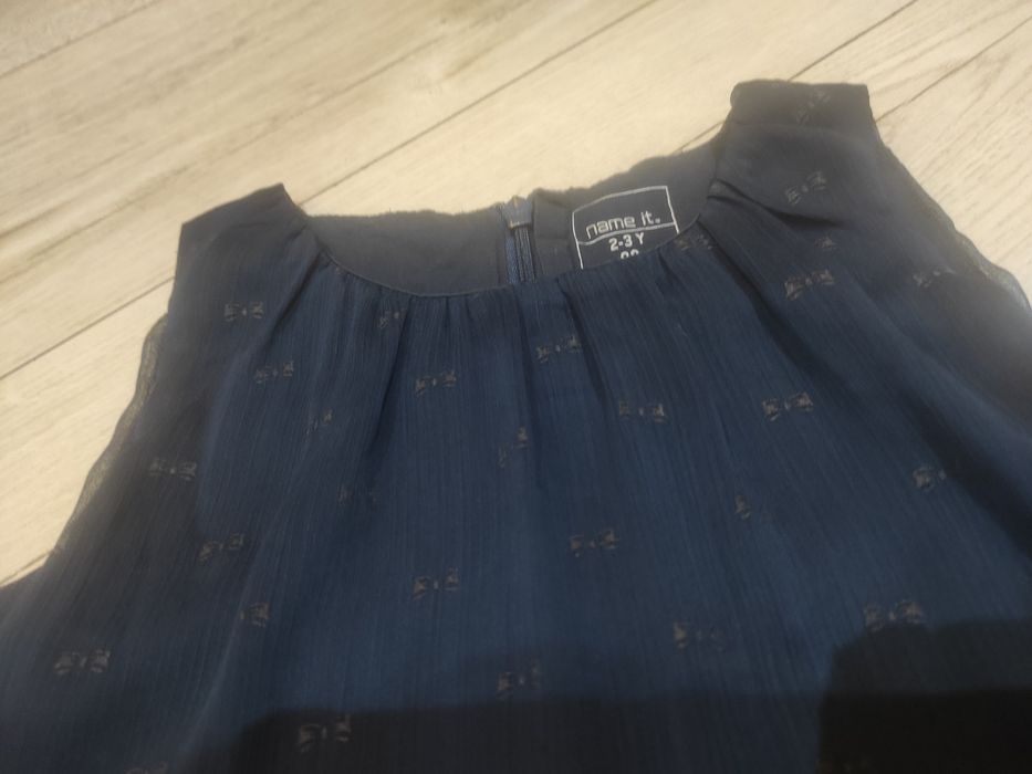 Granatowa sukienka Name It