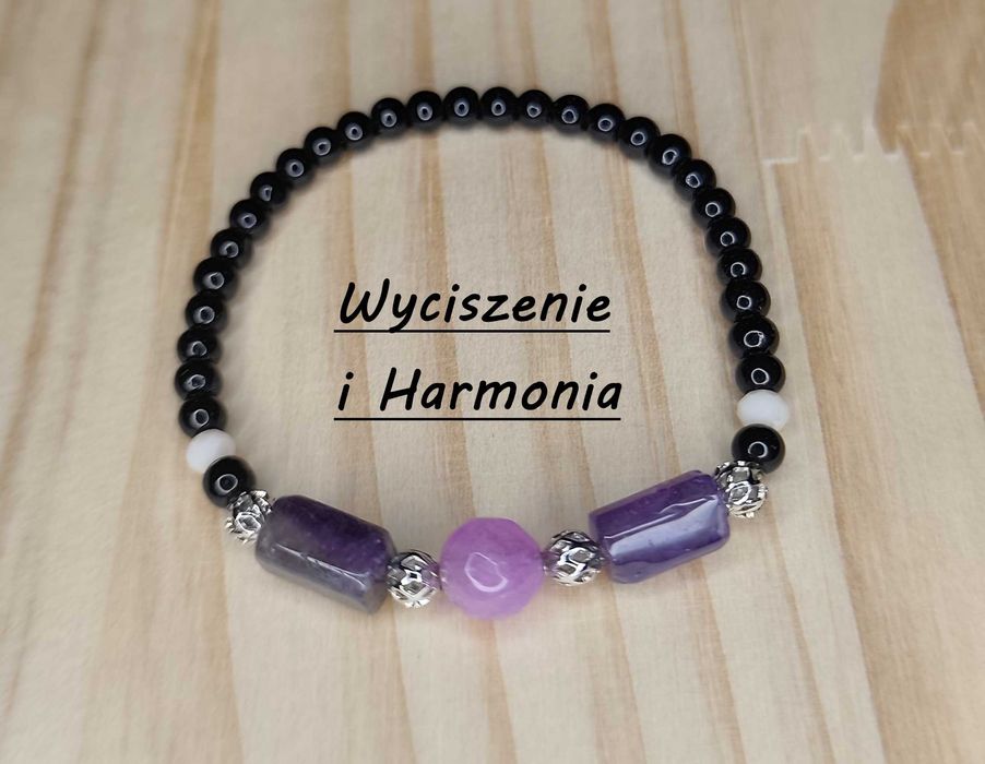 Bransoletka z kamieni naturalnych "Spokój i Harmonia"