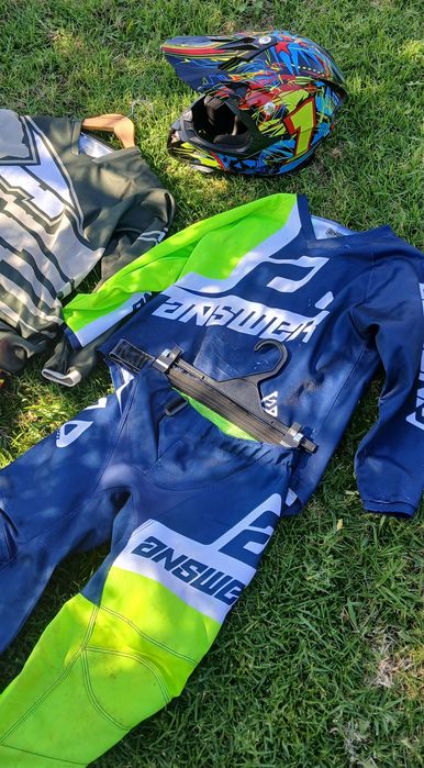 Calças e camisola para enduro / motocross