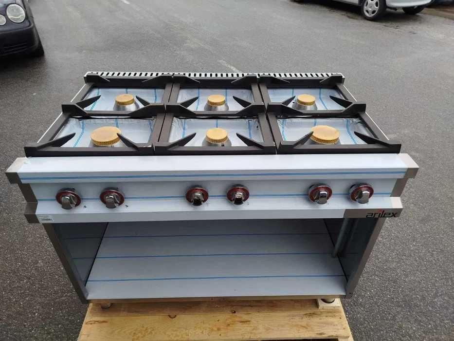 Fogão a Gás com 6 Queimadores sem Forno - NOVO