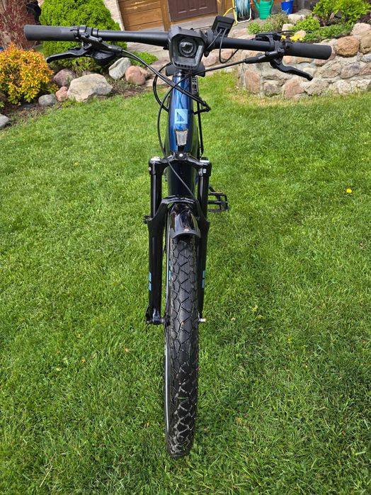 Rower HAIBIKE TREKKING 8.  750Wh Damski  Gloss Roy Blue Silver, rama M