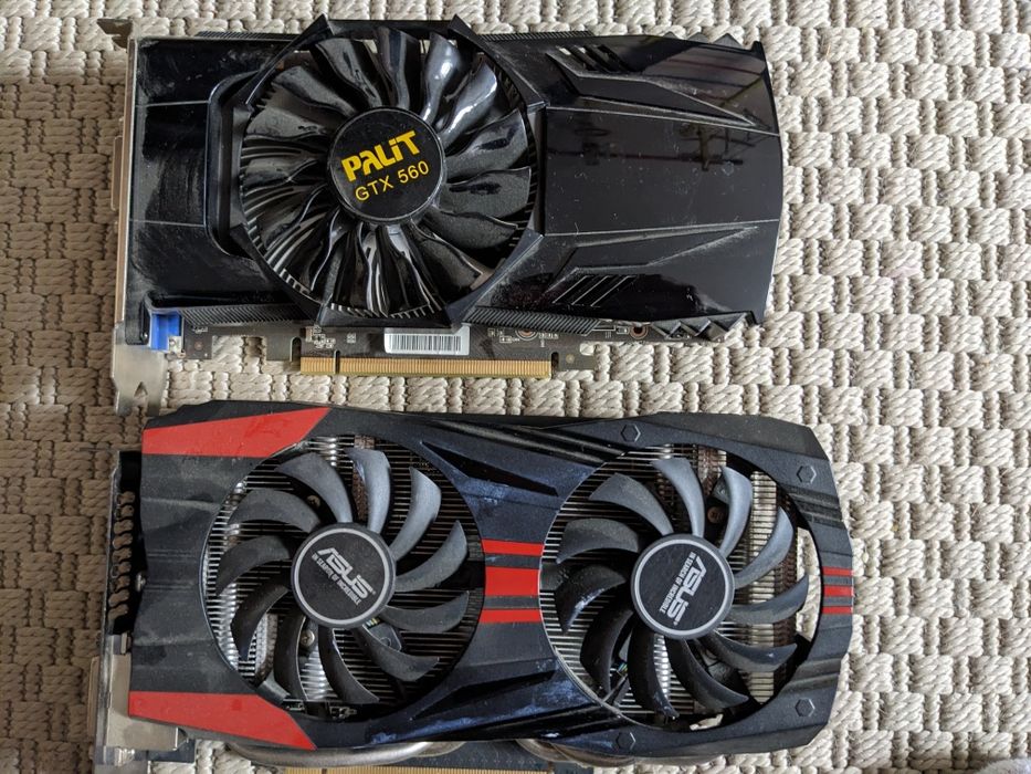 Відеокарти різні робочі і не робочі