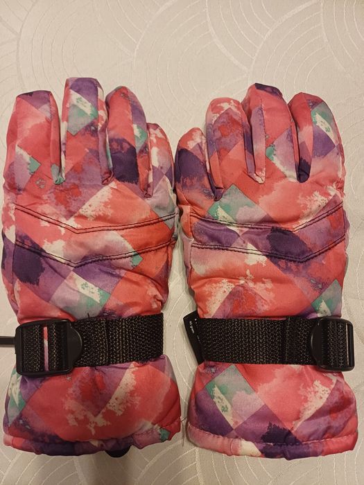 Rękawiczki narciarskie dziewczynka 10-12 lat