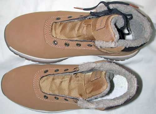 NOWE Ocieplane Trapery Buty Highland Creek Jasno Brązowe Unisex nr 40