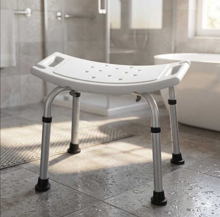 NOWE Krzesło Prysznicowe Pod Prysznic Taboret Stołek Do Wanny Mocne