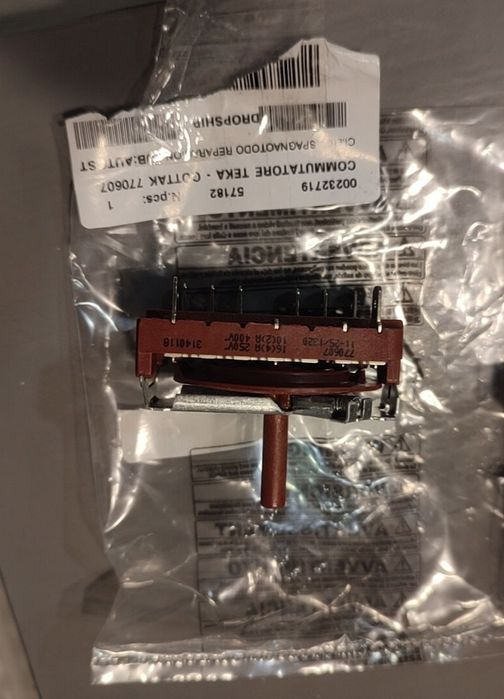 TEKA - Comutador Forno - 83140118 (Novo)
5%
TEKA - Comutador Forno - 8