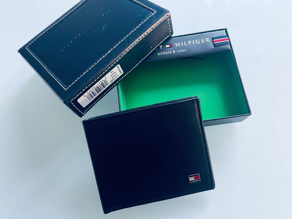 Nowy z opakowaniem portfel męski Tommy Hilfiger
