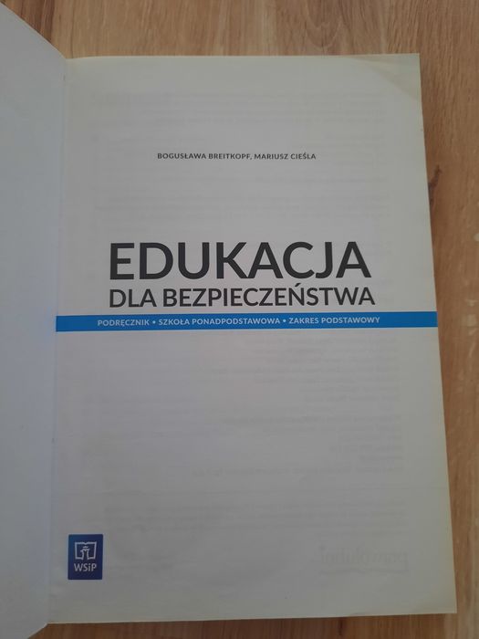 Książka Edukacja dla bezpieczeństwa