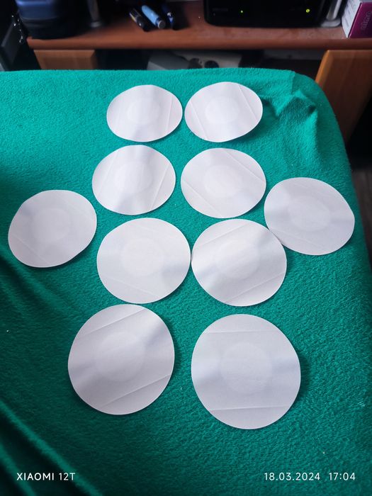 25 plastrow 60 mm +30 plastrow przezroczystych 90 mm do Libre 1, 2, 32