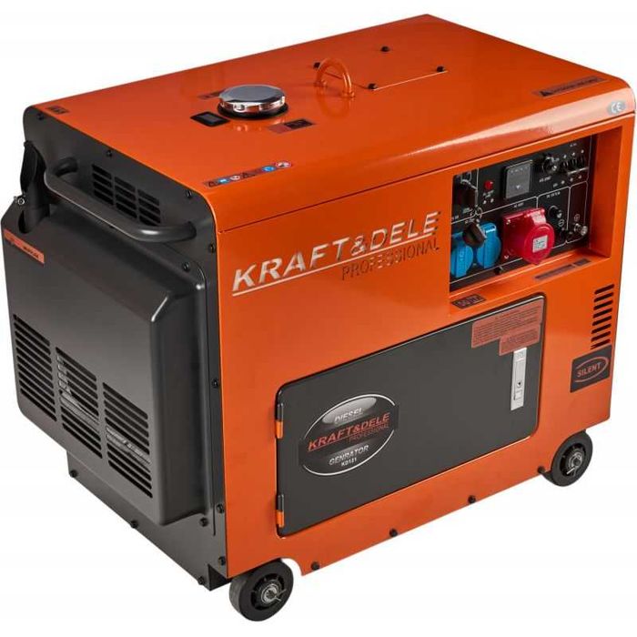 Agregat Diesel 7000W 12/230/380V + ATS