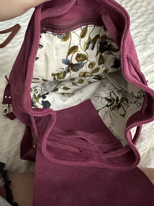 Plecak zamszowy cardinal moodbags