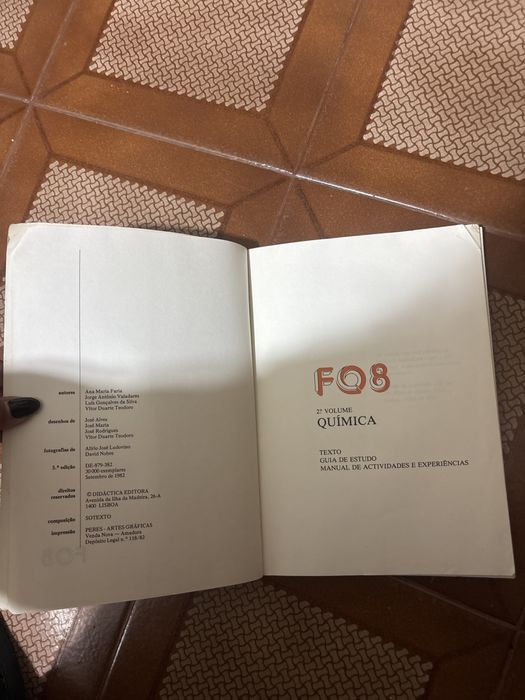 “FQ 8” - Ciências Físico-Químicas 8.º ano // Didáctica Editora