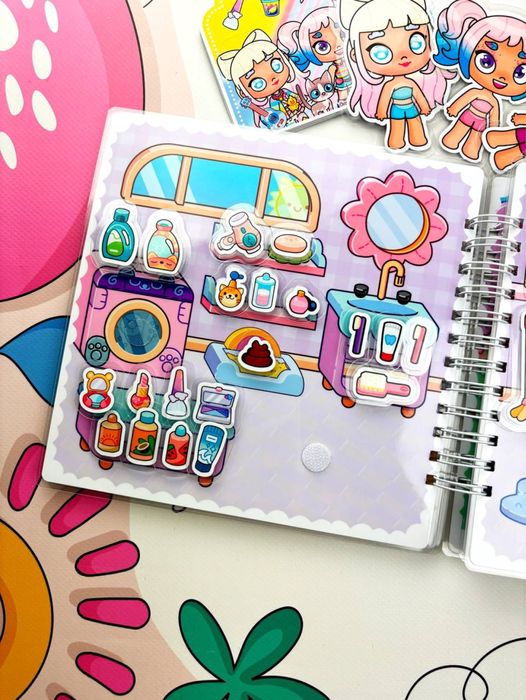 Альбом на липучках avatar world kawaii Кавайні історії