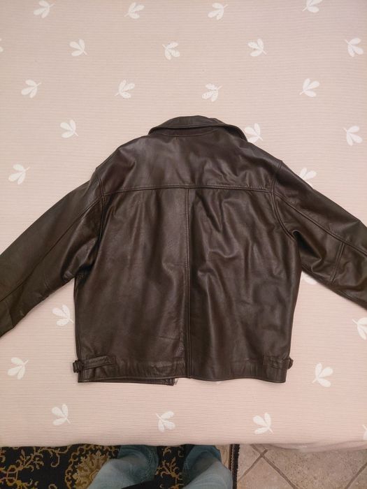 Casaco pele genuína novo