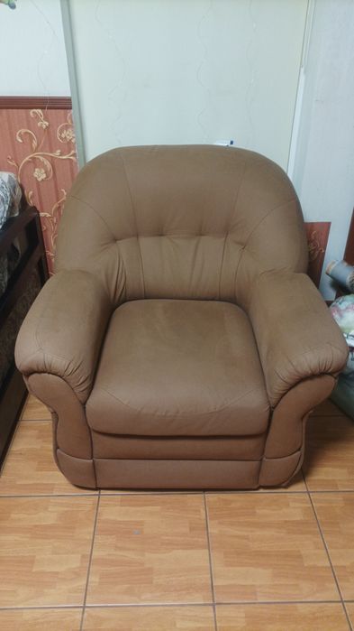 Крісло для вітальні 2 шт. (металевий каркас)