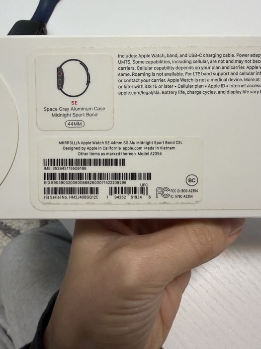 Apple watch SE Space grey