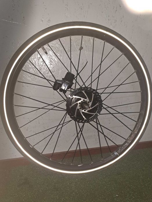 Kolo piasta NuVinci N380 na pasek plus manetka