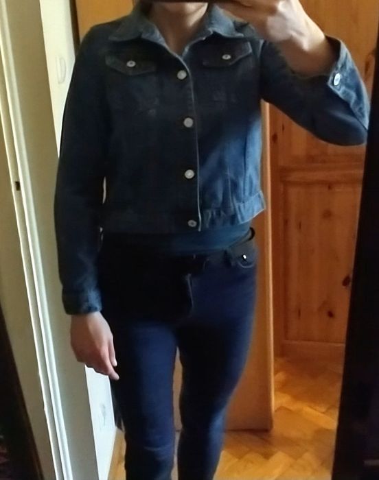Kurtka jeansowa damska