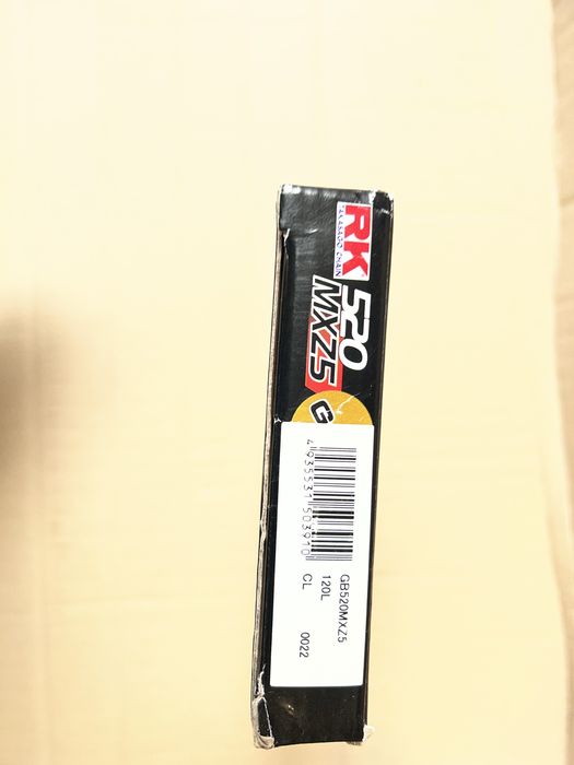 Łańcuch OFFROAD RK 520 MXZ5 Pro Gold 120
