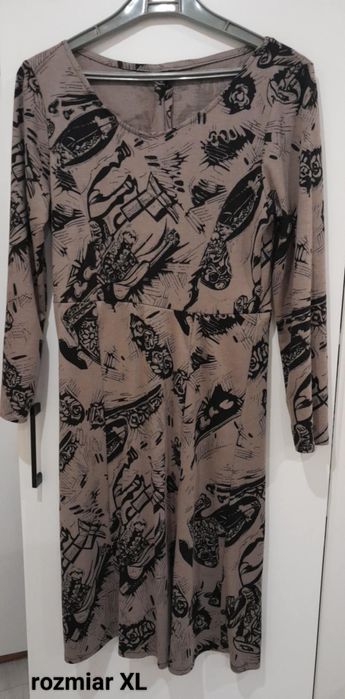 Sukienka dzianinowa rozmiar XL
