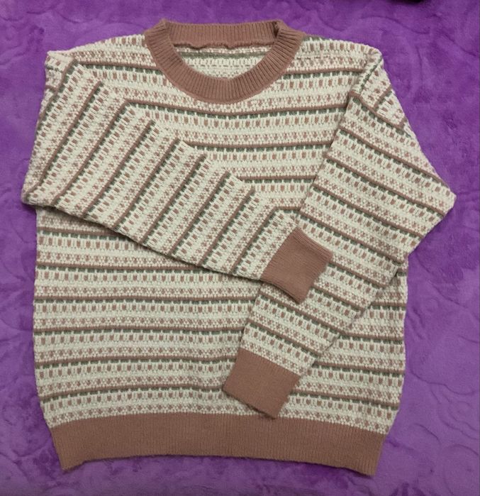 Флисовая тёплая кофта