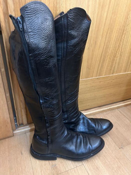 Botas cavaleiro feitas a mão