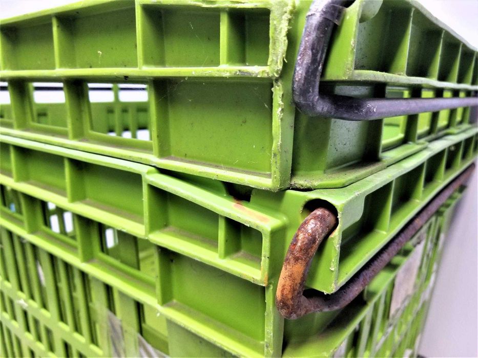 Pojemnik Skrzynka Plastikowa Kosz na Warzywa i Owoce Wytrzymała DUŻA