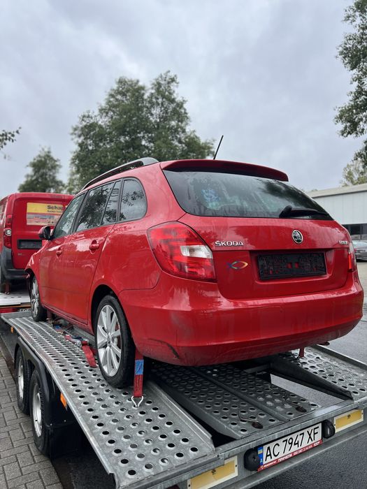 Авторозборка Skoda Fabia 2,машина в розбор фабия 2,шрот,запчасти шкода
