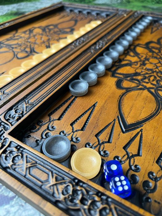 нарди нарды з дерева, game over