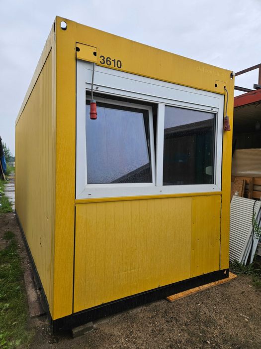 Kontener Socjalny dla pracowników na budowę 6m, 2.90 wysokości