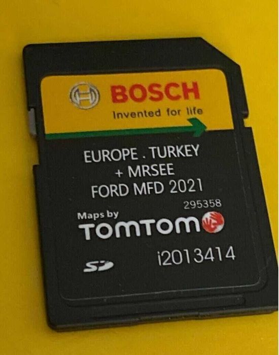 Ford cartão de Mapas GPS - Europa 2024-25