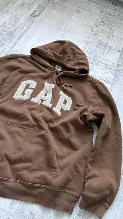 Худи gap, коричневое худи gap, коричневое худи