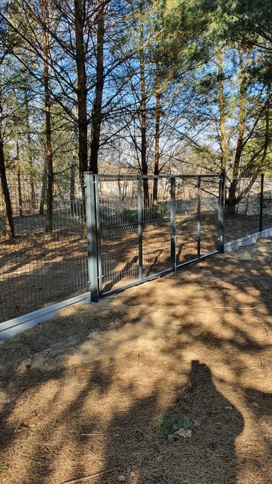 Ogrodzenie panelowe, siatka, palisadowe