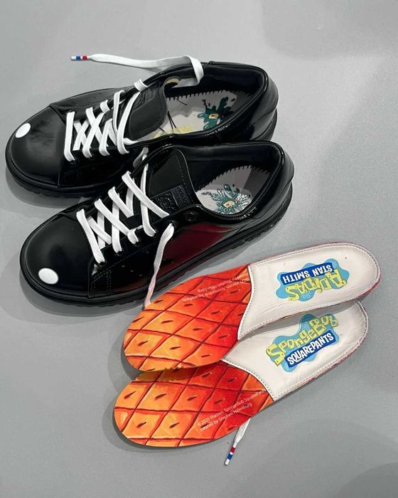 ブ*ツ様  Originals Spongebob 26.5 wit Кроссовки adidas Freizeit x Spongebob,оригинал,27,5 см,JQ6779