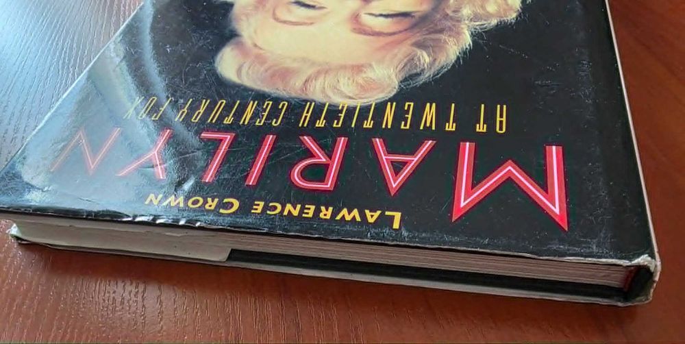 Marilyn Monroe - Lawrence Crown: Marilyn At Twentieth Century Fox, 1987 vintage