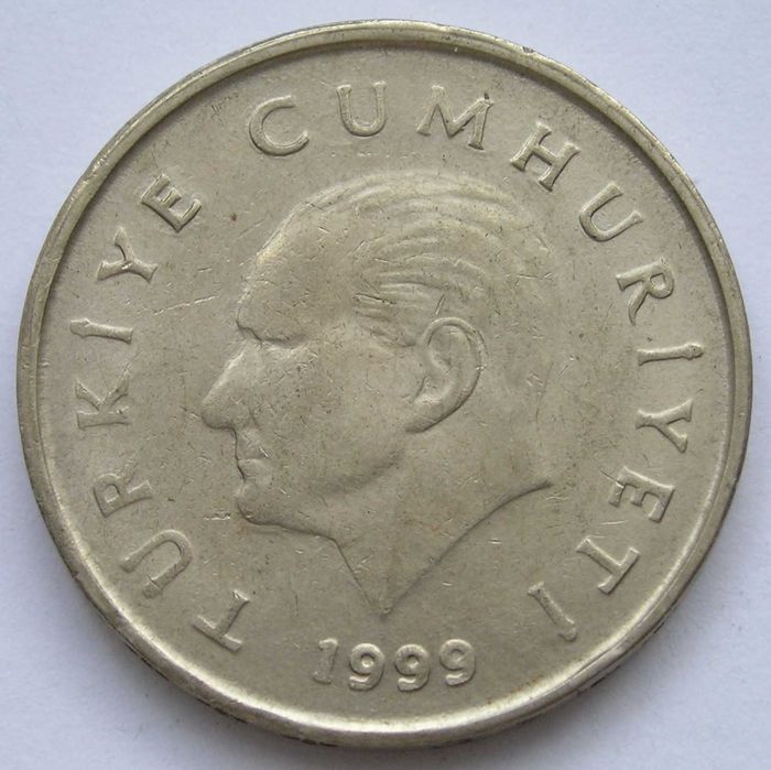 Turcja 50000 lirasi 1999 - Ataturk