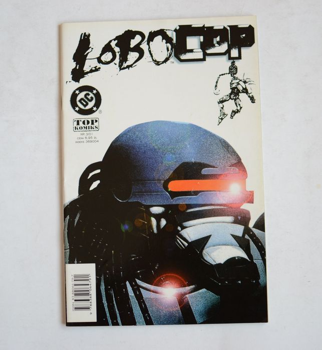 TOP KOMIKS 3/01 Lobo: Lobocop; Rzucam!  Tm Semic Funmedia