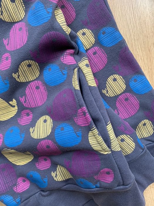 Bluza na zamek w kolorowe wzory