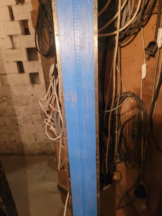 Stare narty Rysy drewniane