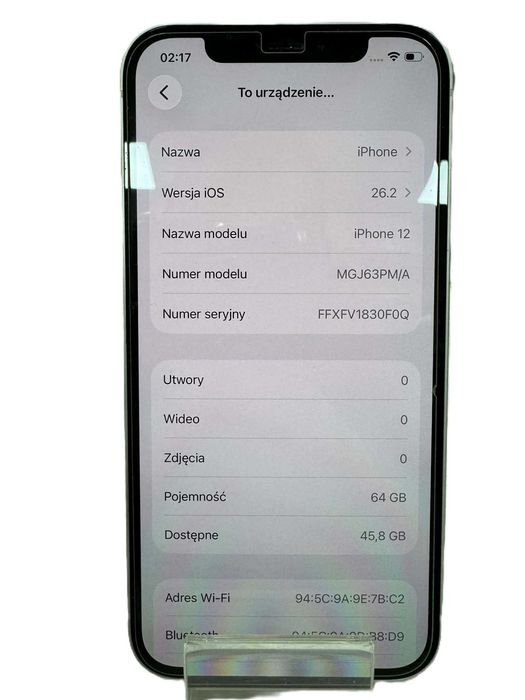 Smartfon Apple iPhone 12 64 GB