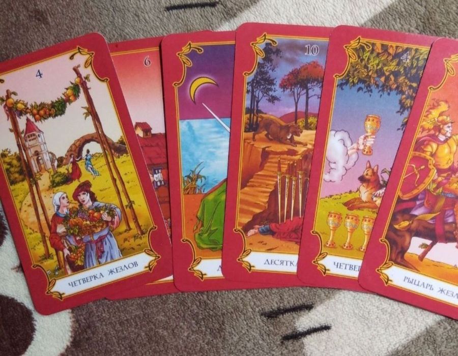 Карты таро Логинова 78 штук, колода