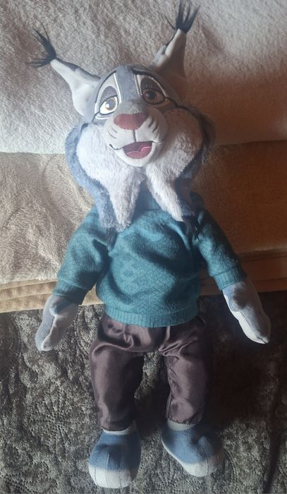Pawbert KOT LYNXLEY Maskotka 45cm Zootopia Zwierzogród 2 Disney store