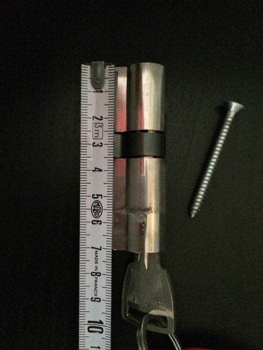 Canhão Húngaro (3+4) Marc | Assa Abloy com 18 Chaves para Fechadura