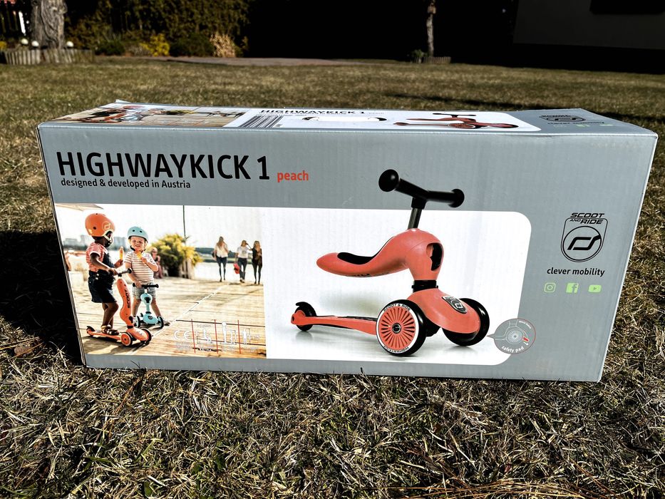 Scoot and Ride Highwaykick 1 Peach