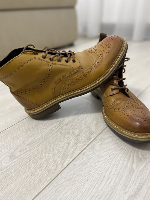 Ботинки Clarks 44 размер броги