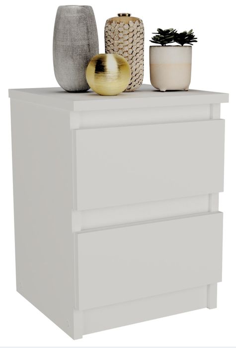 Szafka nocna 2szt. Biała